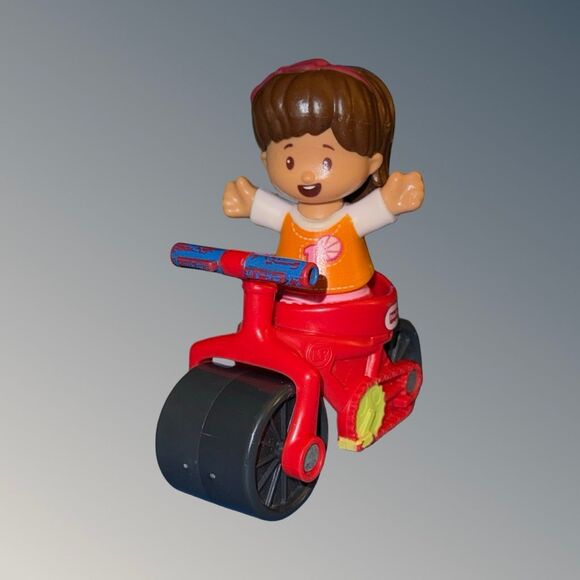 2012 Fisher Price Little People Mia & Bike Cycle A21 - Picture 5 of 7